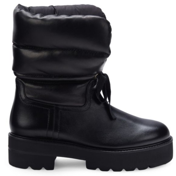 Stuart Weitzman Shoes - Stuart Weitzman Tyler Ultralift Lug Boots 8 winter snow skiing chunky layered